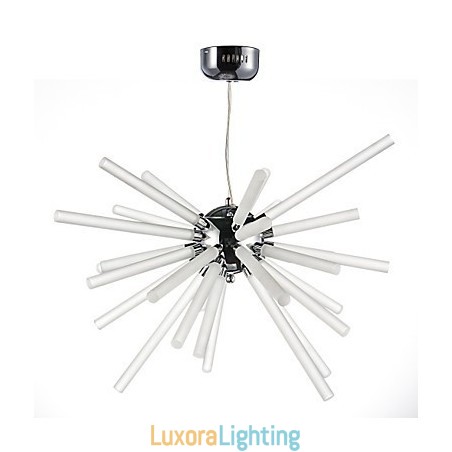 Designer Touch Decorative Globe Chrome Feature for Crystal Metal Chandelier