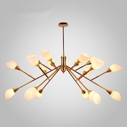 Designer Touch Decorative Nordic Simple Atmospheric Pastoral Chandelier Creative Lobby Chandelier Lamp