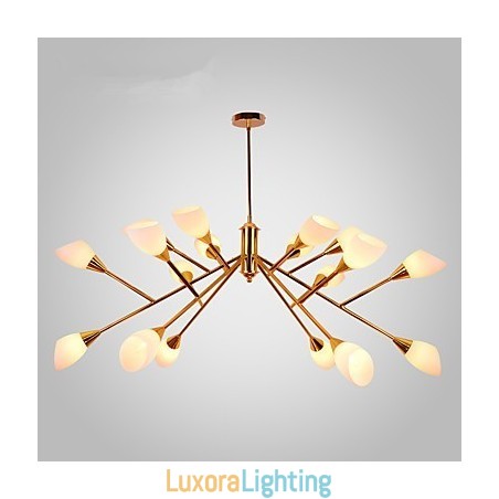 Designer Touch Decorative Nordic Simple Atmospheric Pastoral Chandelier Creative Lobby Chandelier Lamp
