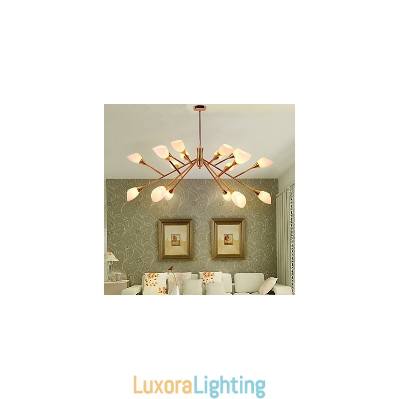Designer Touch Decorative Nordic Simple Atmospheric Pastoral Chandelier Creative Lobby Chandelier Lamp
