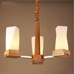 Designer Touch Decorative Simple Art lighting Solid wood Creative Iiving Ceiling lamp