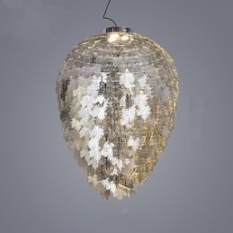 Designer Touch Decorative Traditional Classic Lantern Electroplated Feature for Mini Style Metal Chandelier