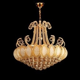 Designer Touch Decorative Modern Luxury Chandelier Crystal Pendant Light Diameter 50CM Contains 8 Bulbs