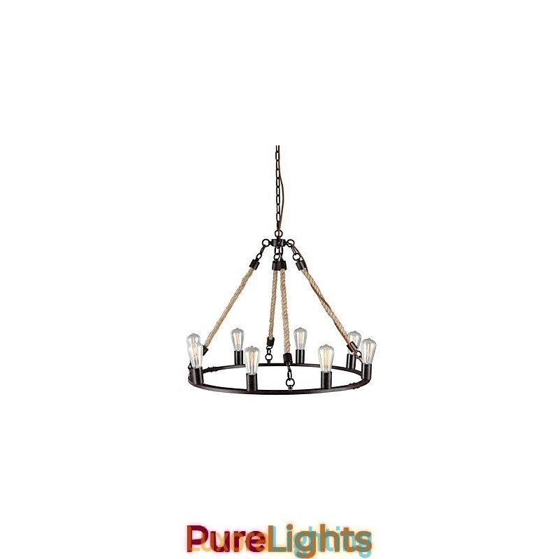 Designer Touch Decorative Vintage Mini Style Painting Metal Chandelier