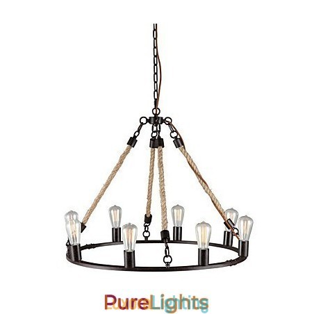 Designer Touch Decorative Vintage Mini Style Painting Metal Chandelier