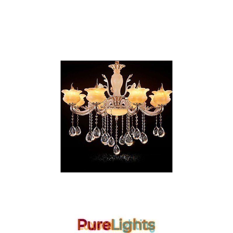 Designer Touch Decorative Jade Crystal Pendant lamp