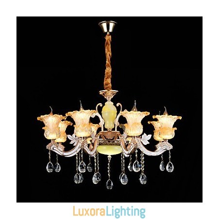 Designer Touch Decorative Modern Contemporary Traditional Classic Zinc Alloy Feature for Crystal Mini Style Metal Pendant Light