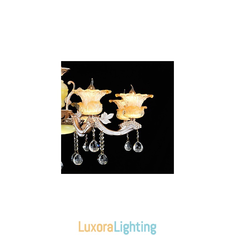 Designer Touch Decorative Modern Contemporary Traditional Classic Zinc Alloy Feature for Crystal Mini Style Metal Pendant Light