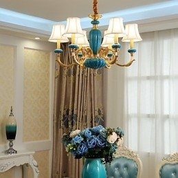 Designer Touch Decorative All Copper Chandelier Jade Chandelier