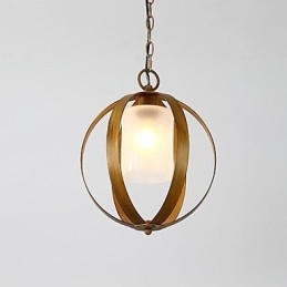 Designer Touch Decorative Loft Metal Amercian Industrial Style Painting Color with Glass European Chandelier Lamp the Indoor Decorate Pendant Lamp