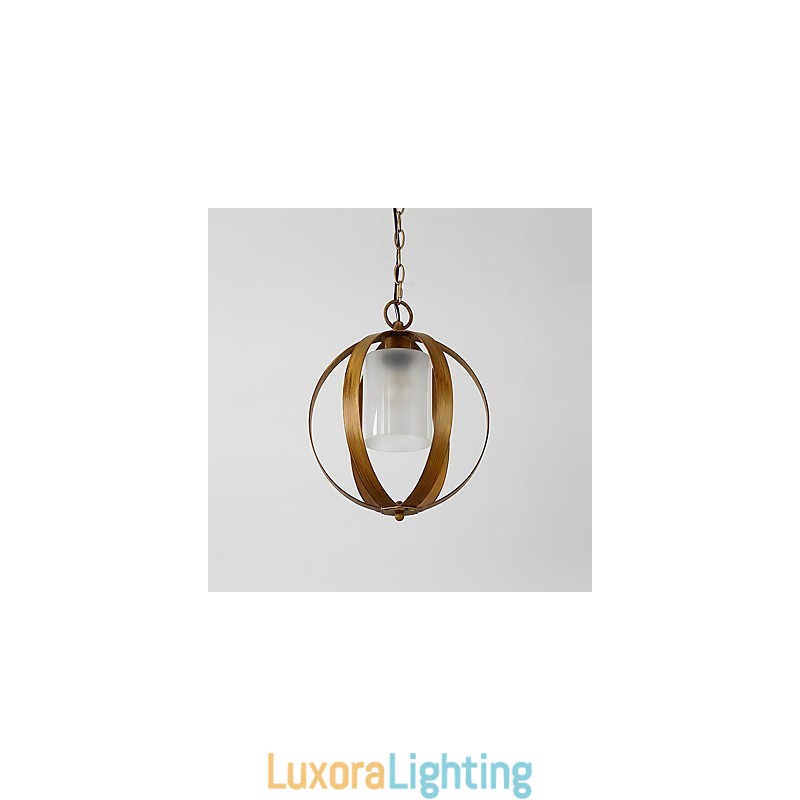 Designer Touch Decorative Loft Metal Amercian Industrial Style Painting Color with Glass European Chandelier Lamp the Indoor Decorate Pendant Lamp