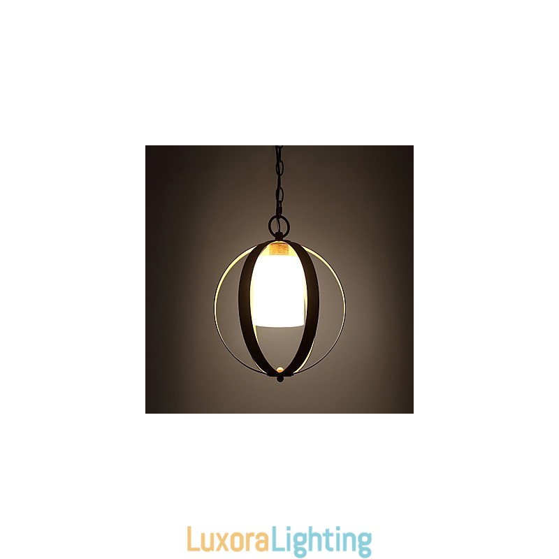 Designer Touch Decorative Loft Metal Amercian Industrial Style Painting Color with Glass European Chandelier Lamp the Indoor Decorate Pendant Lamp