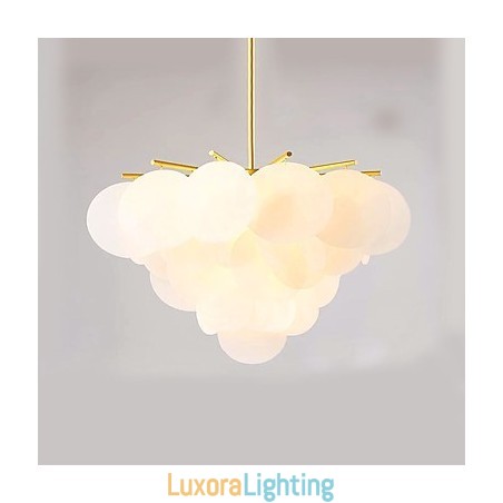 Designer Touch Decorative Traditional Classic Painting Feature for Mini Style Wood Bamboo Pendant Light