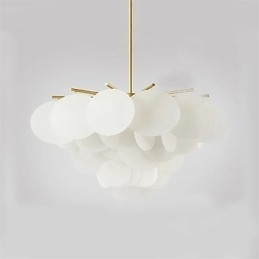 Designer Touch Decorative Traditional Classic Painting Feature for Mini Style Wood Bamboo Pendant Light