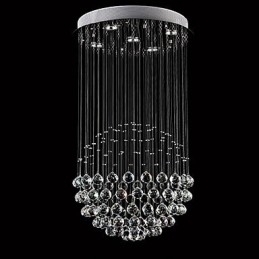 Designer Touch Decorative Modern Contemporary Traditional Classic Rustic Lodge Vintage Country Island Crystal Electroplated Metal Pendant Light