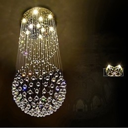 Designer Touch Decorative Crystal Ceiling Pendant Light Indoor Chandelier Home Hanging Lighting Lamps Fixtures