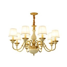 Designer Touch Decorative All Copper Chandelier Jade Chandelier