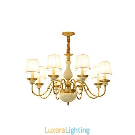 Designer Touch Decorative All Copper Chandelier Jade Chandelier