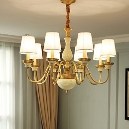 Designer Touch Decorative All Copper Chandelier Jade Chandelier
