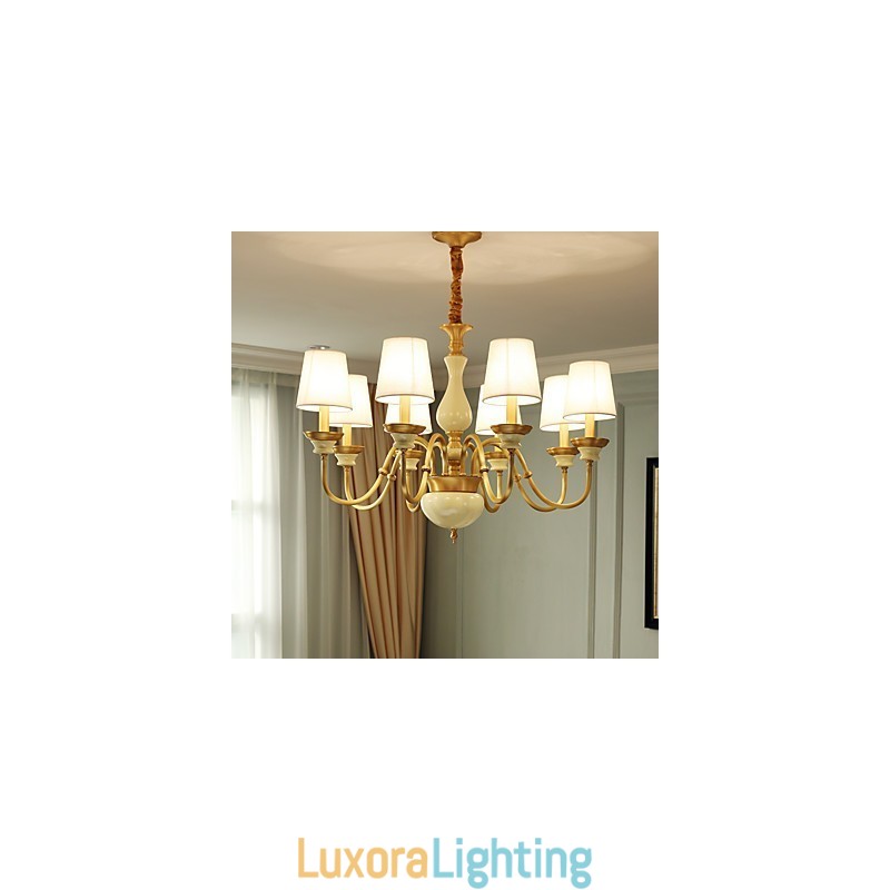 Designer Touch Decorative All Copper Chandelier Jade Chandelier