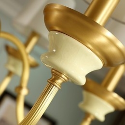 Designer Touch Decorative All Copper Chandelier Jade Chandelier