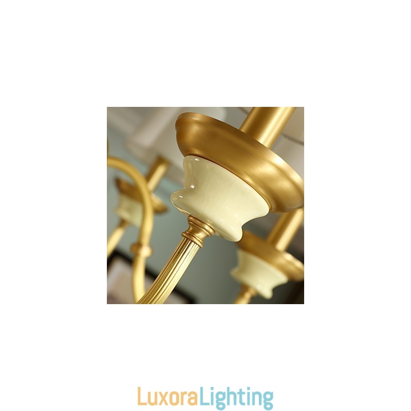 Designer Touch Decorative All Copper Chandelier Jade Chandelier