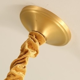 Designer Touch Decorative All Copper Chandelier Jade Chandelier