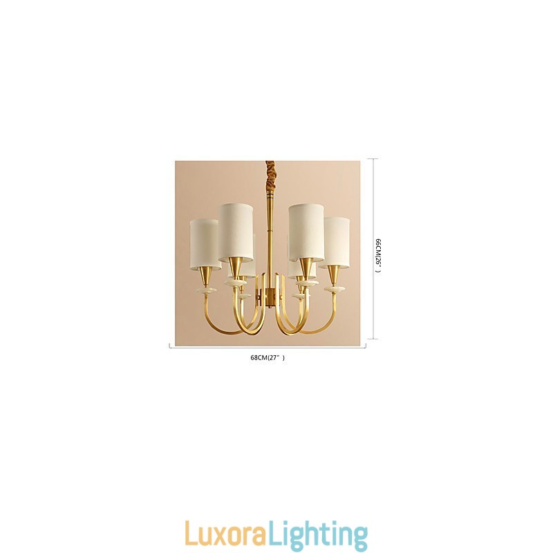 Designer Touch Decorative All Copper Chandelier Jade Chandelier