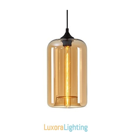Designer Touch Decorative Bottle Design Pendant 1 Light Minimalist Iron Painting