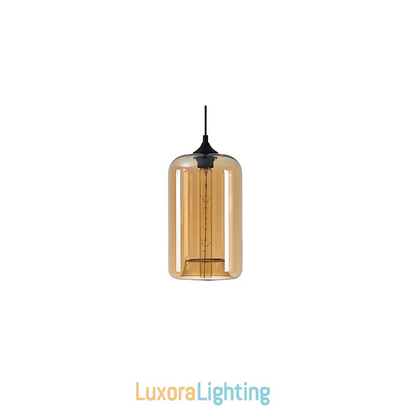 Designer Touch Decorative Bottle Design Pendant 1 Light Minimalist Iron Painting