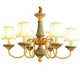 Designer Touch Decorative All Copper Chandelier Jade Chandelier
