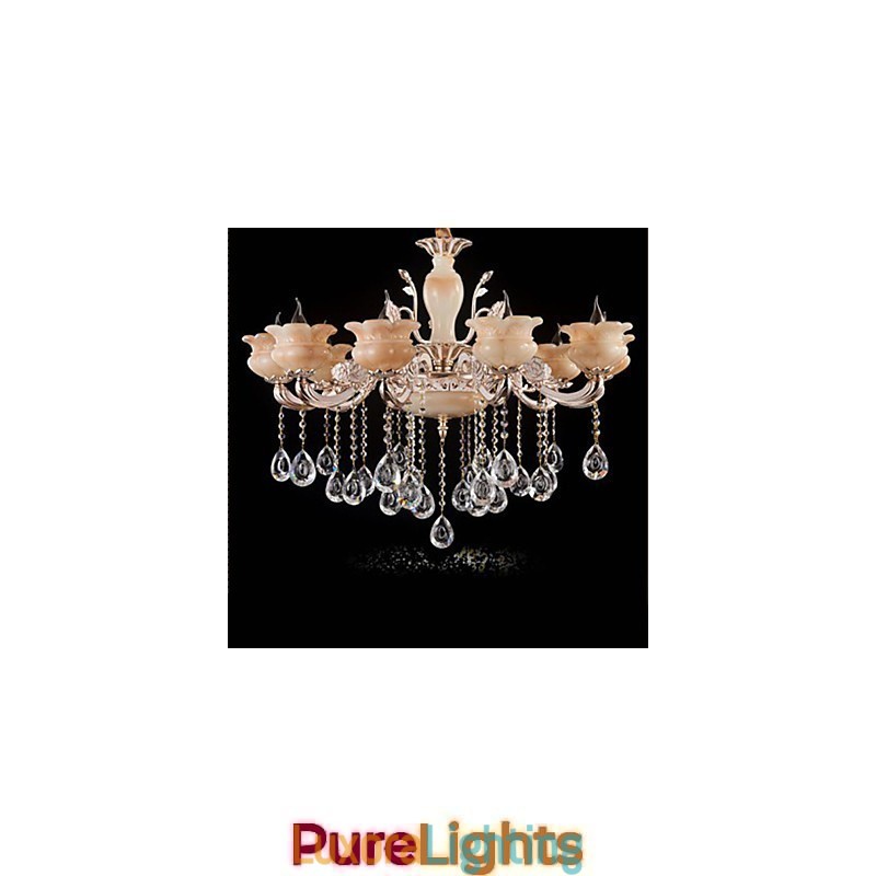 Designer Touch Decorative Jade Crystal Pendant lamp