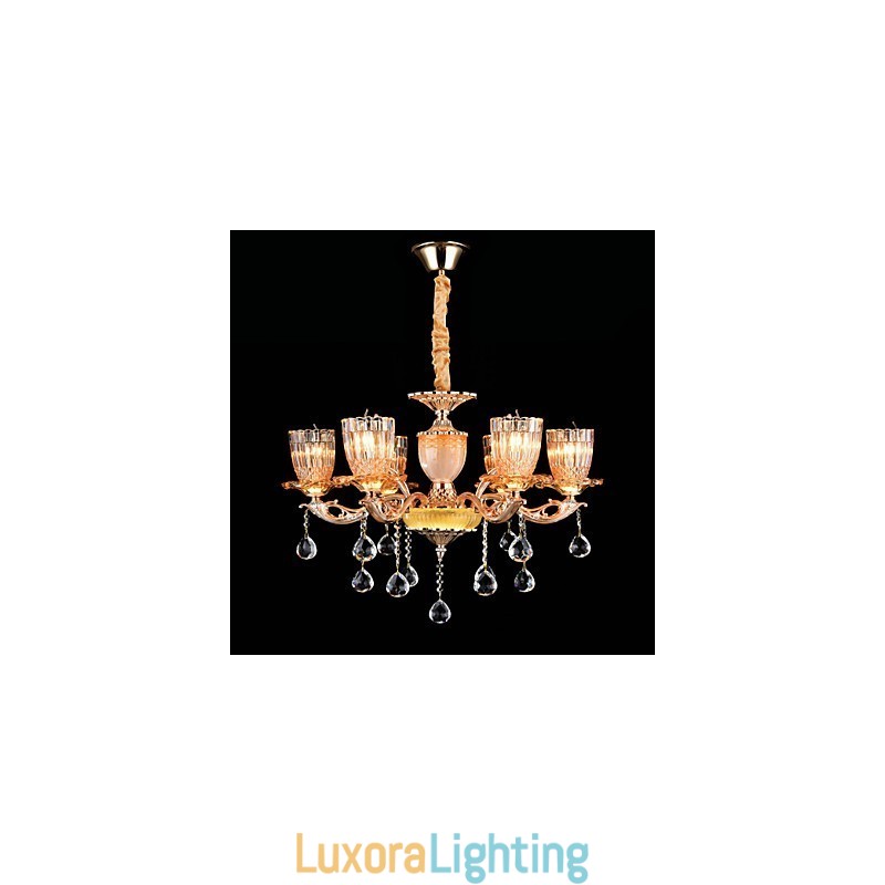 Designer Touch Decorative Modern Contemporary Traditional Classic Zinc Alloy Feature for Crystal Mini Style Metal Pendant Light