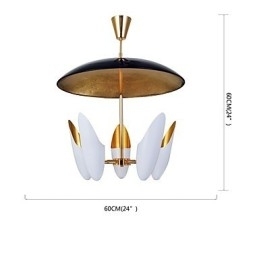 Designer Touch Decorative 5 Light Chandelier Brief Art Modern Comtemporary Pendant Lamp