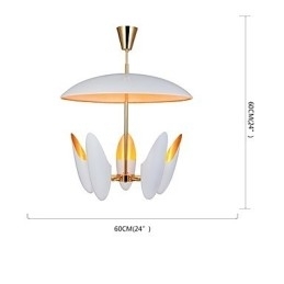 Designer Touch Decorative 5 Light Chandelier Brief Art Modern Comtemporary Pendant Lamp