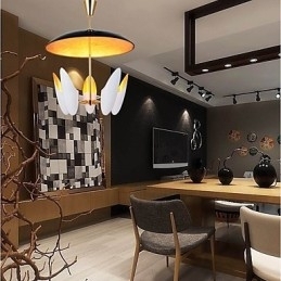 Designer Touch Decorative 5 Light Chandelier Brief Art Modern Comtemporary Pendant Lamp