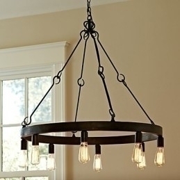 Designer Touch Decorative Retro Style Iron Pendent Light with 8 Lights