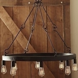 Designer Touch Decorative Retro Style Iron Pendent Light with 8 Lights