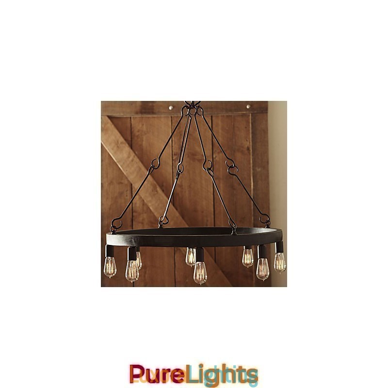 Designer Touch Decorative Retro Style Iron Pendent Light with 8 Lights
