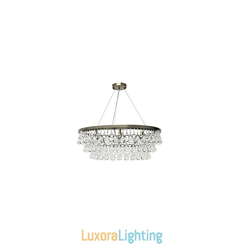 Designer Touch Decorative Traditional Classic Electroplated Feature for Designers Metal Chandelier