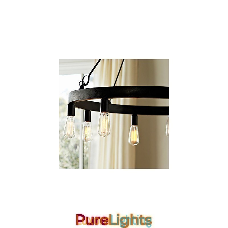 Designer Touch Decorative Retro Style Iron Pendent Light with 8 Lights