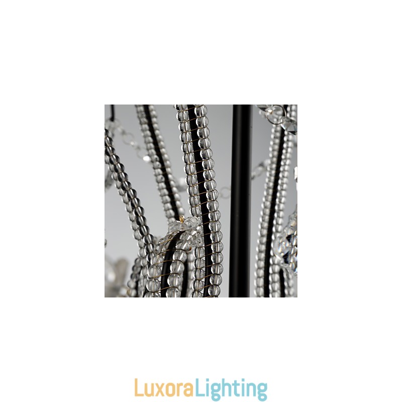 Designer Touch Decorative 8 Lights Crystal Chandelier Modern Contemporary Traditional Classic Rustic Lodge Vintage Retro