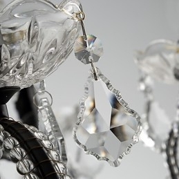 Designer Touch Decorative 8 Lights Crystal Chandelier Modern Contemporary Traditional Classic Rustic Lodge Vintage Retro