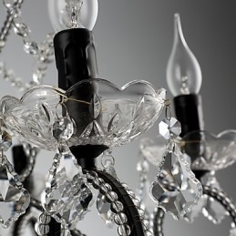 Designer Touch Decorative 8 Lights Crystal Chandelier Modern Contemporary Traditional Classic Rustic Lodge Vintage Retro