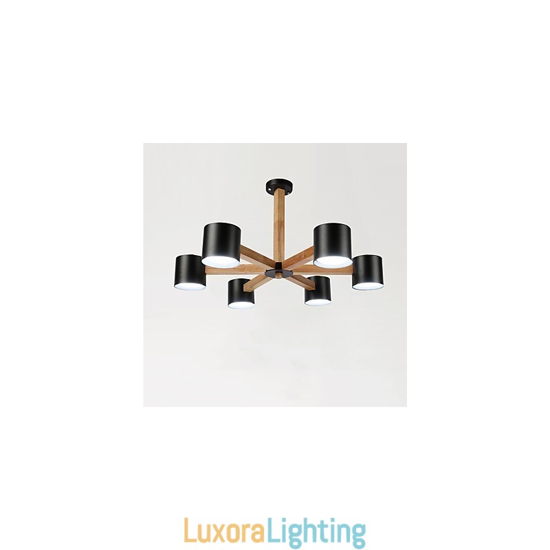 Designer Touch Decorative Vintage Painting Feature for Metal Chandelier