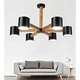 Designer Touch Decorative Vintage Painting Feature for Metal Chandelier