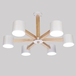 Designer Touch Decorative Vintage Painting Feature for Metal Chandelier