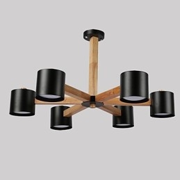 Designer Touch Decorative Vintage Painting Feature for Metal Chandelier