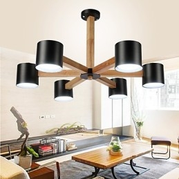 Designer Touch Decorative Vintage Painting Feature for Metal Chandelier