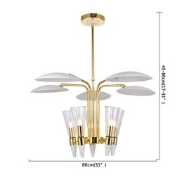 Designer Touch Decorative Personalized Adjustable Direction Art Chandelier Lamp Chandelier